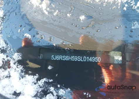 2025 Honda Cr-V Hybrid Sport из США, поврежденный, VIN 5J6RS6H59SL014950